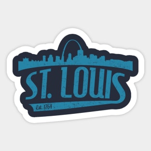 St. Louis Pride - Blue Sticker